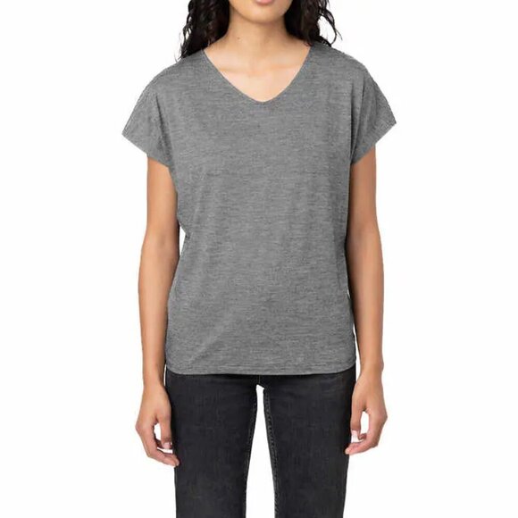 NEW Cloudveil End-on-End Stripe Dolman Top | Black - Picture 1 of 5